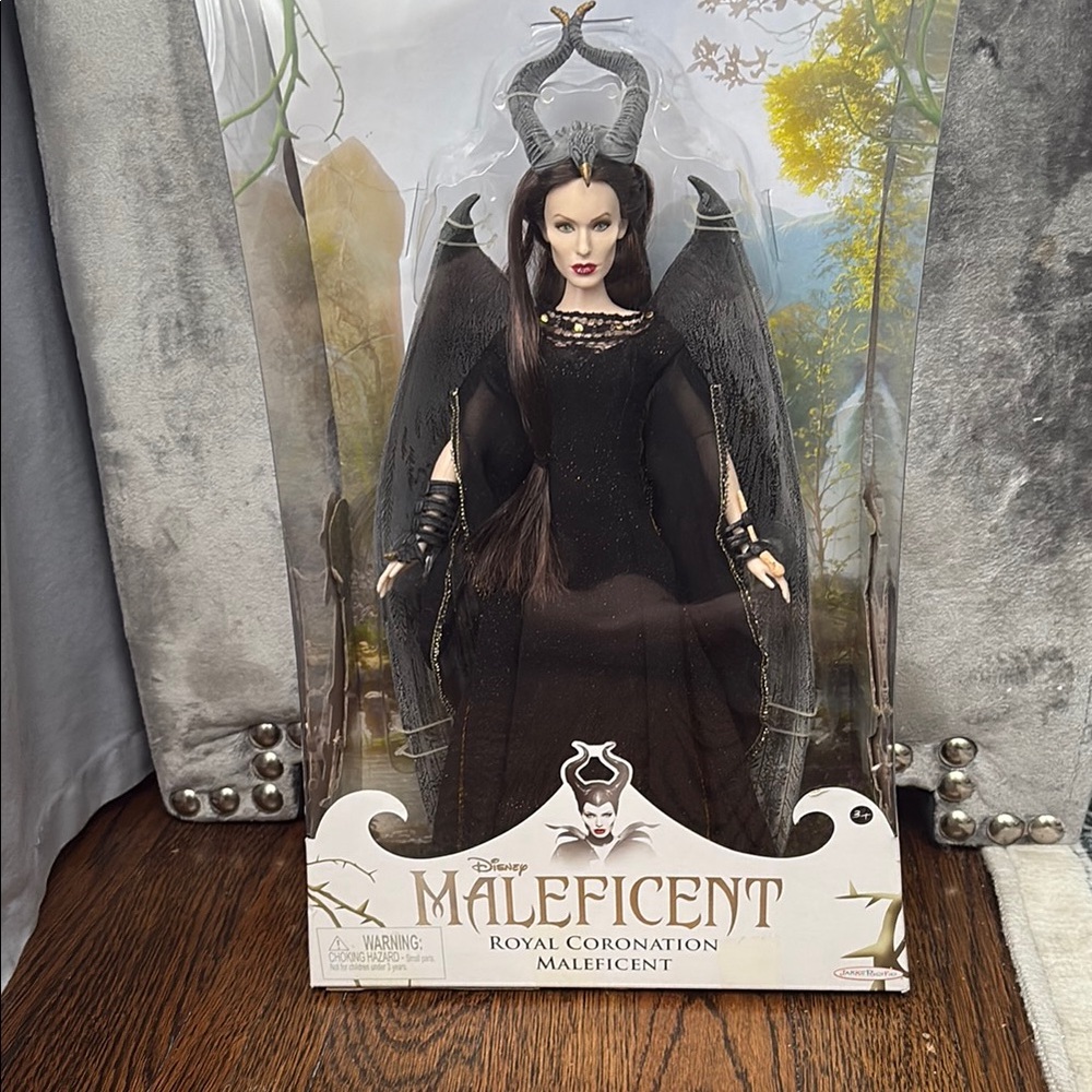 Disney Maleficent Doll with Black Dress